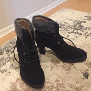 NWOT fur booties